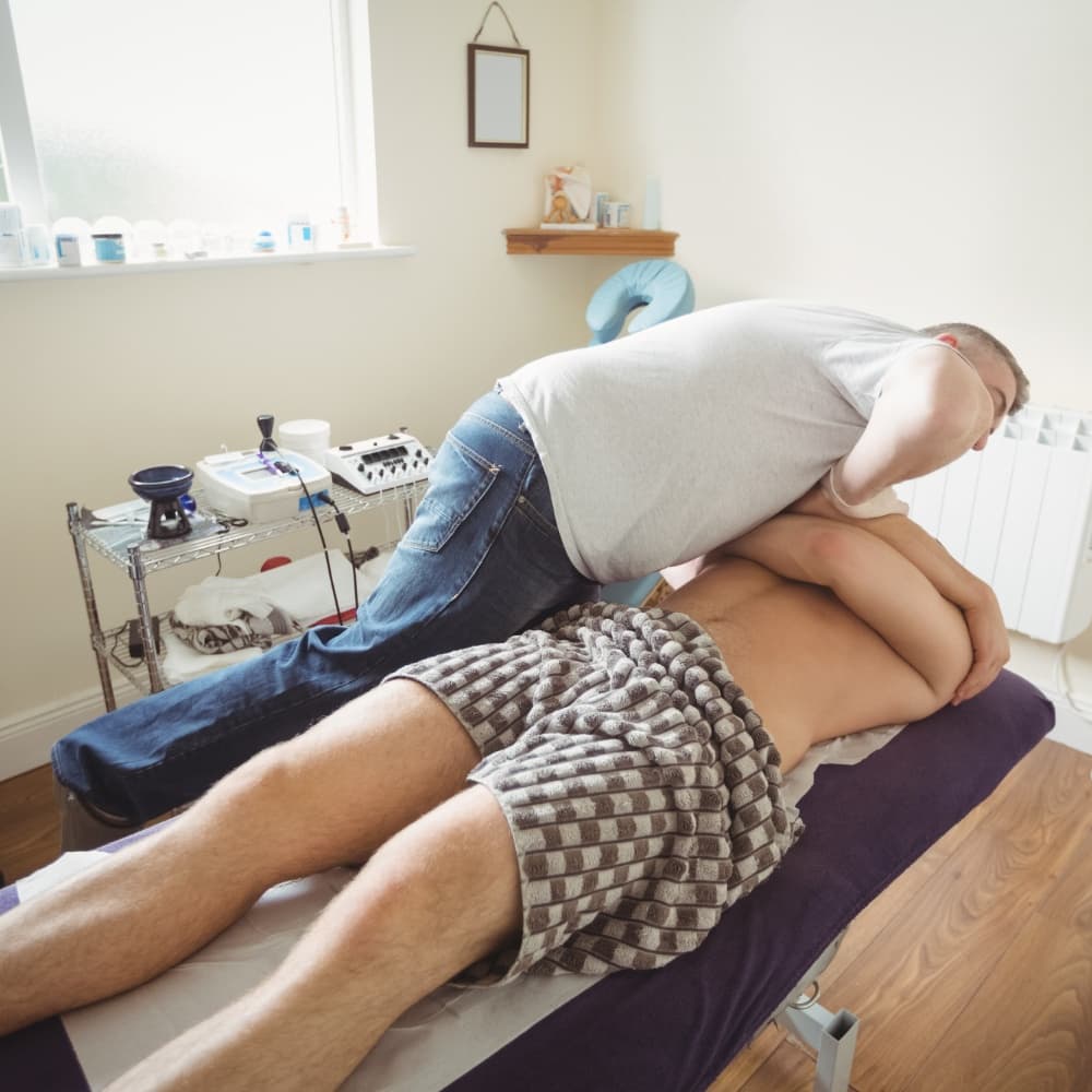 Postural drainage & mucus clearance