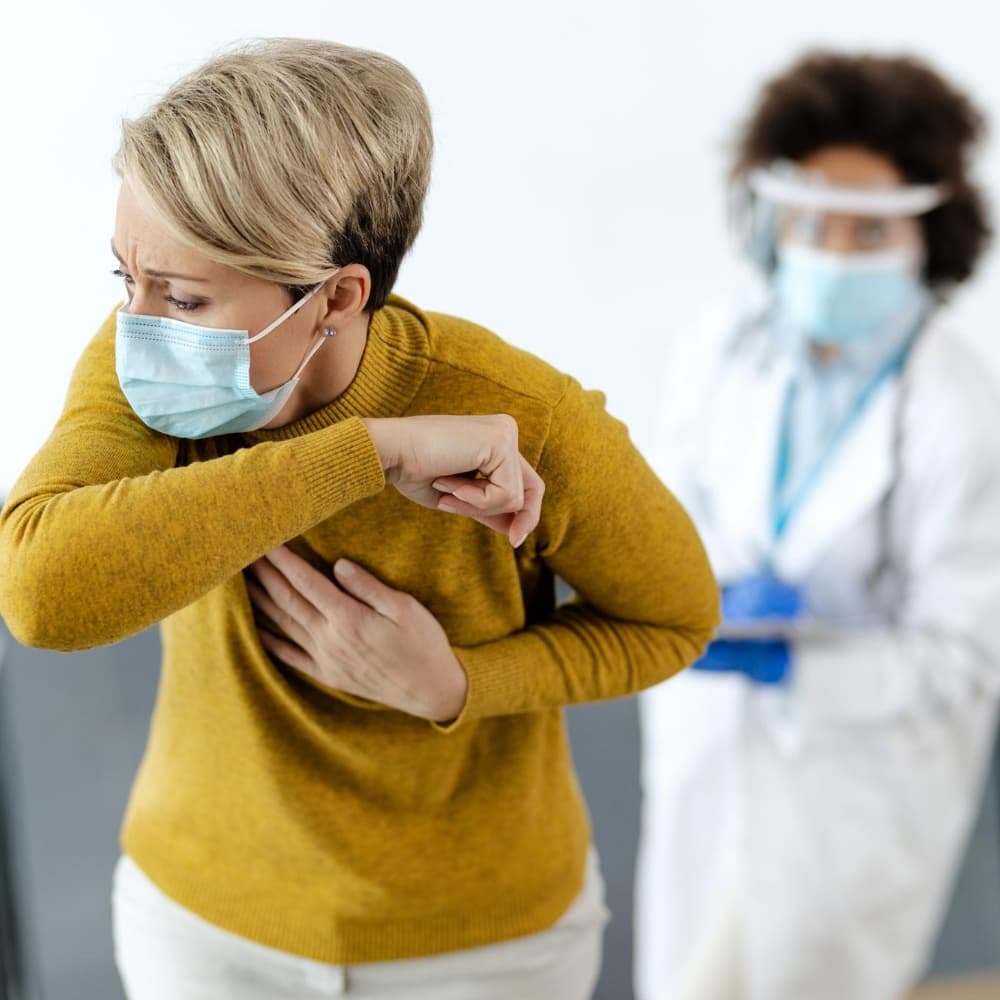 Pulmonary rehabilitation after infections (e.g., COVID, flu)