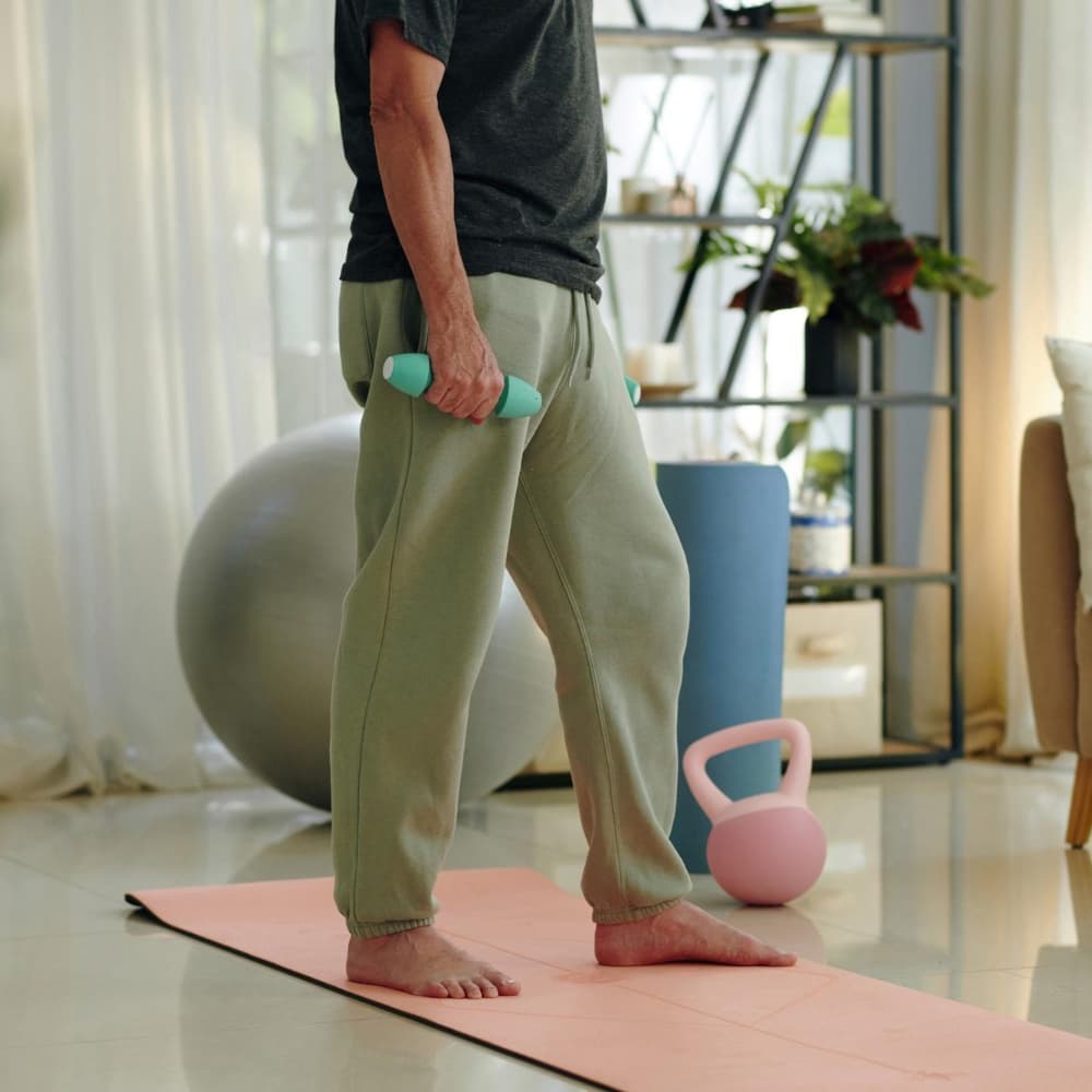 Daily home exercise routines
