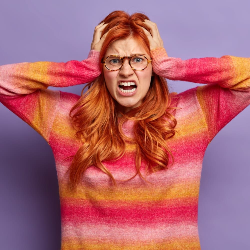 Overwhelmed Anger