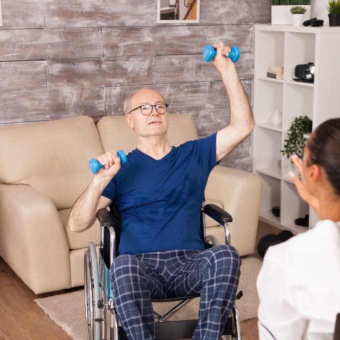 Daily activity support & functional exercises